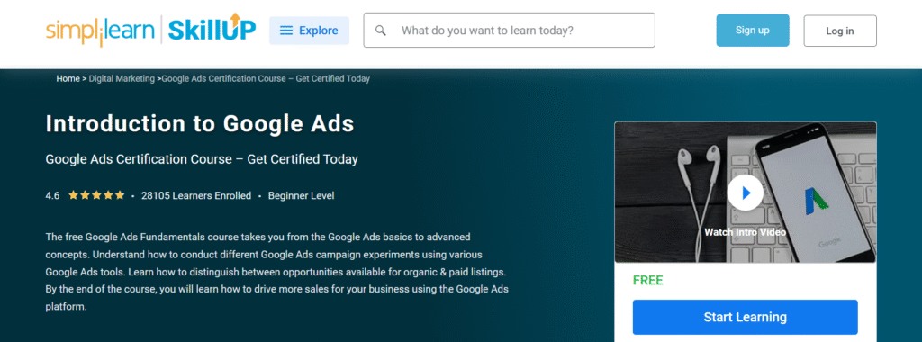 Google Adword Training Course (Simplilearn)