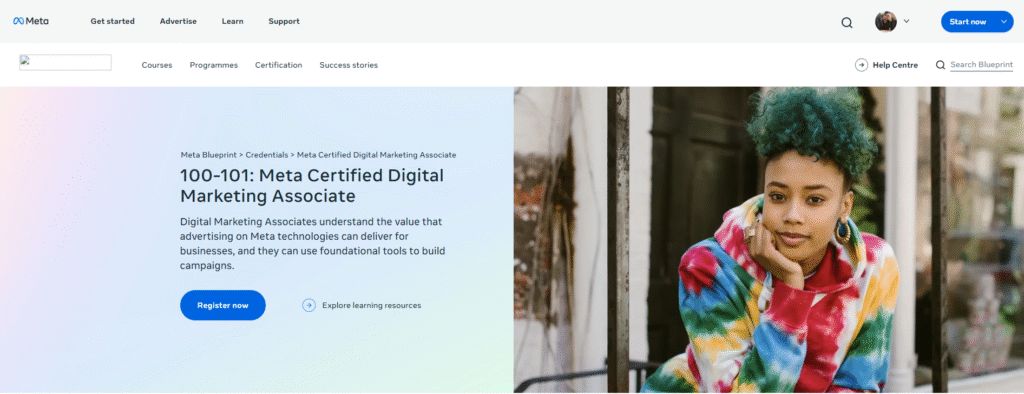 Meta Digital Marketing Associate Certificate